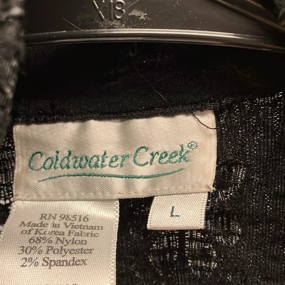 Coldwater Creek Women’s 3/4-Length Long Sleeve Patterned Shirt - Picture 3 of 4